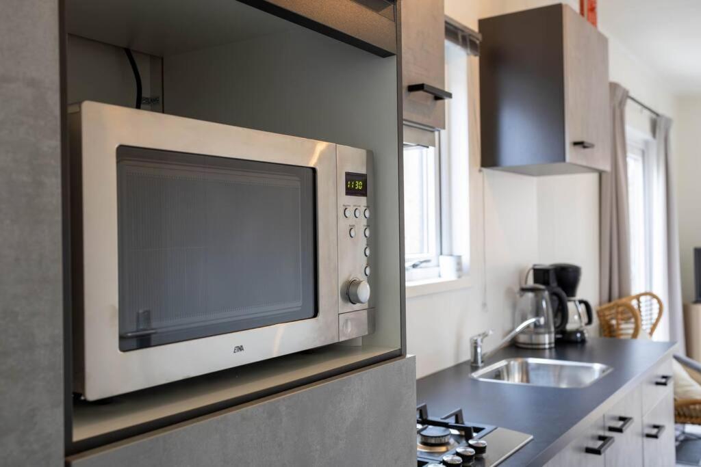 Gezellig Modern Chalet Midden Op De Veluwe エーペ エクステリア 写真